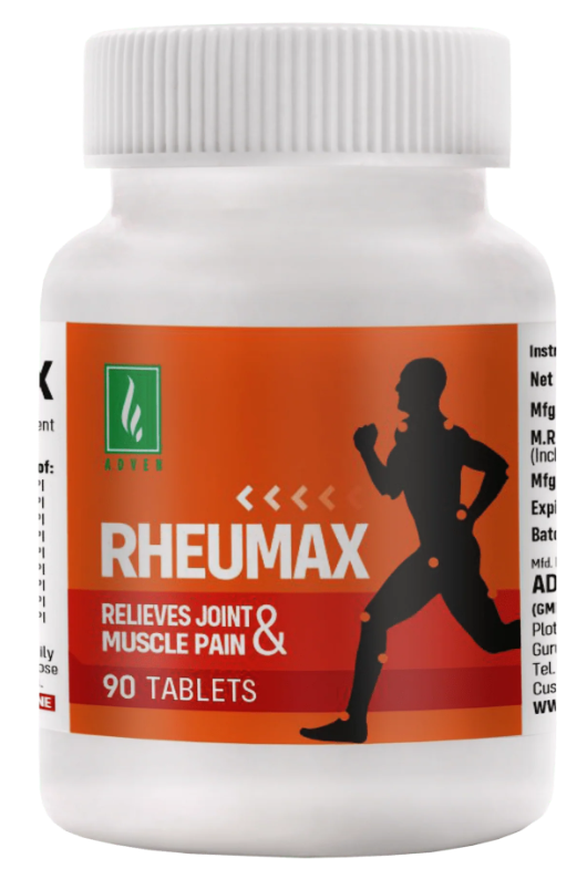 Adven Rheumax Tablets for joint pain stiffness mobility support