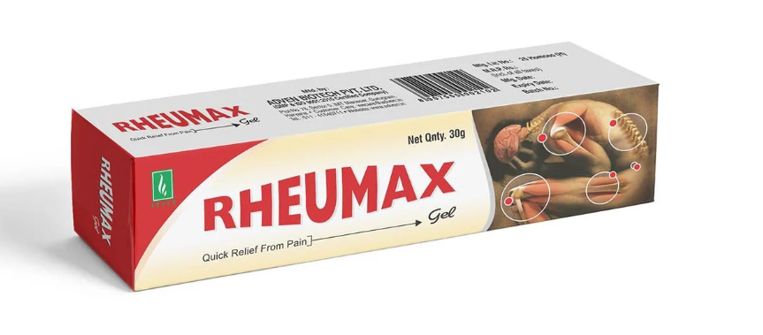 Adven Rheumax Gel 50 g for joint pain inflammation muscle relief