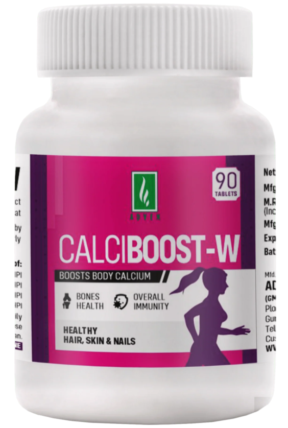Adven Calciboost-W Tablets for calcium absorption and strong bones