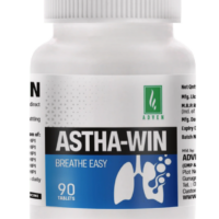 Adven Astha-Win Tablets for asthma wheezing breathing support