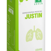 Adven Justin Cough Syrup 450 ml for cough congestion relief