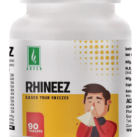 Adven Rhineez Tablets for rhinitis sneezing nasal congestion relief