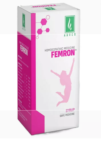 Adven Femron Syrup 450 ml for menstrual balance and female health