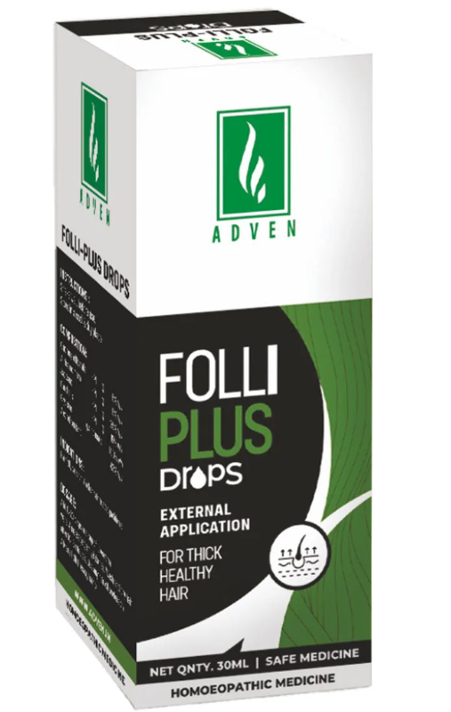 Adven Folli Plus Drops External for hair fall control scalp health
