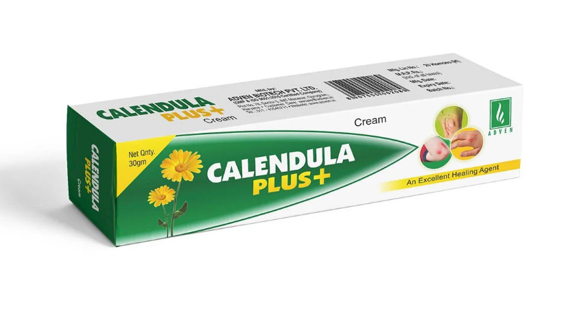 Adven Calendula Plus Cream for dry irritated skin healing