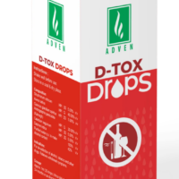 Adven D-Tox Drops for alcohol tobacco addiction support