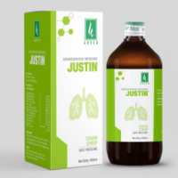 Adven Justin Cough Syrup 450 ml for cough congestion relief