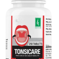 Adven Tonsicare Tablets for tonsillitis sore throat pharyngitis relief