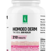Adven Homoeo Derm Tablets for eczema dermatitis skin relief