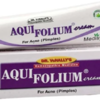 Medisynth Aqui Folium Cream homoeopathic acne and pimple care cream
