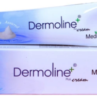 Medisynth Dermoline Plus Cream for wounds rashes burns and sensitive skin