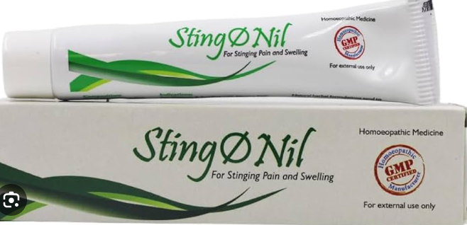 St. George’s Sting Q Nil Ointment for insect stings and swelling relief