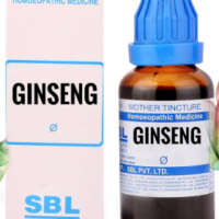 SBL Ginseng Q 100ml homoeopathic mother tincture bottle