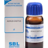 SBL Agnus Castus Q 100ml homoeopathic mother tincture bottle