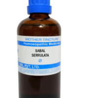 SBL Sabal Serrulata Q 100ml homoeopathic mother tincture bottle