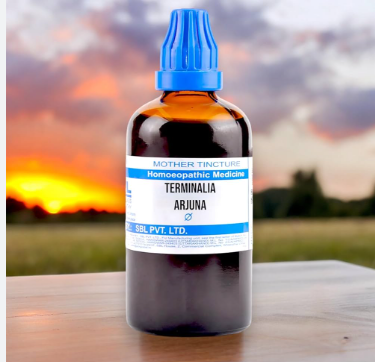 SBL Terminalia Arjuna Q 100ml homoeopathic bottle