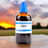 SBL Ginseng Q 100ml homoeopathic bottle
