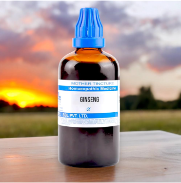 SBL Ginseng Q 100ml homoeopathic bottle