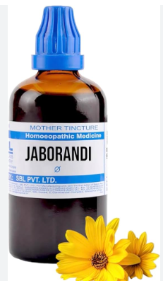 SBL Jaborandi Q 100ml homoeopathic mother tincture bottle for hair fall