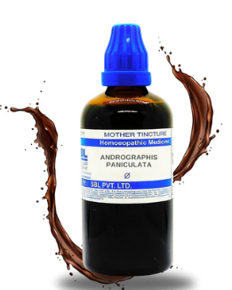 SBL Andrographis Paniculata Q 100ml homoeopathic mother tincture bottle