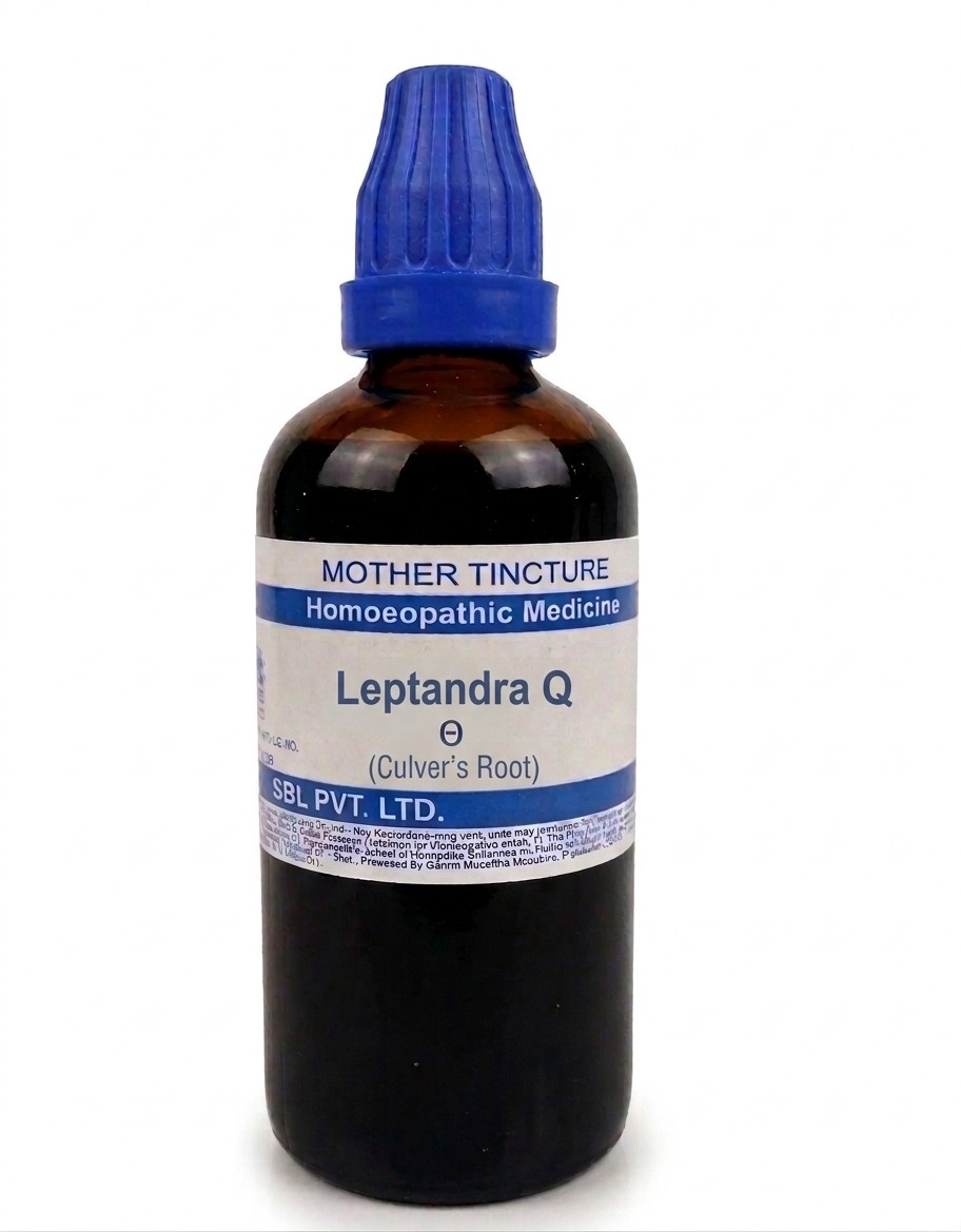 SBL Leptandra Q 100ml homoeopathic bottle