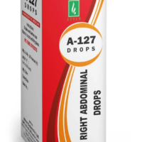 Adven A-127 Right Abdominal Drops for ovarian pain and abdominal comfort support