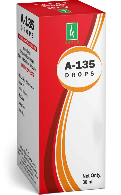 Adven A-135 Gynae Drops for gynaecological wellness and pelvic comfort support
