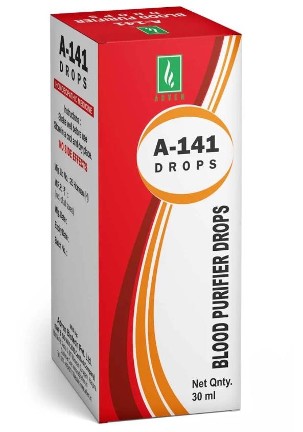 Adven A-141 Blood Purifier Drops for blood purification and healthy skin support