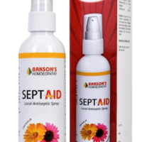 Bakson Sept Aid Spray for antiseptic wound cleansing and healing support