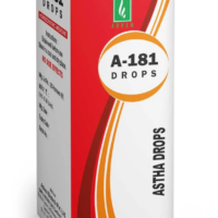 Adven A-181 Astha Drops for respiratory comfort and breathing support