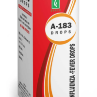 Adven A-183 Influenza Fever Drops for flu, cold, and fever support