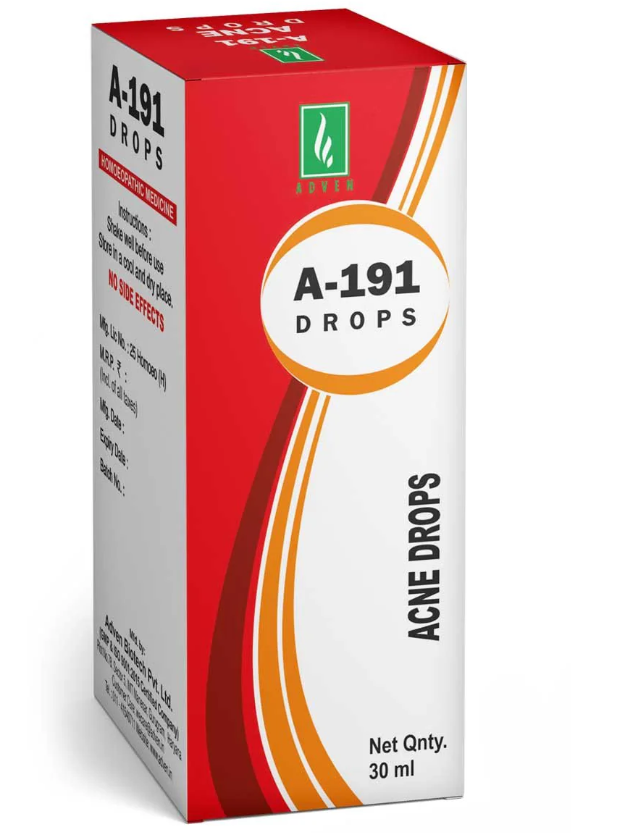 Adven A-191 Acne Drops for pimples and clear skin support