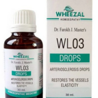 Wheezal WL03 Arteriosclerosis Drops for arterial health and circulation support