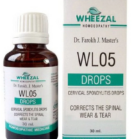 Wheezal WL05 Cervical Spondylitis Drops for neck pain and cervical support