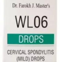 Wheezal WL06 Cervical Spondylitis (Mild) Drops for neck stiffness and cervical pain support