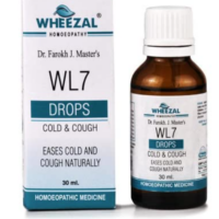 Wheezal WL07 Cold and Cough Drops for cough relief and respiratory support