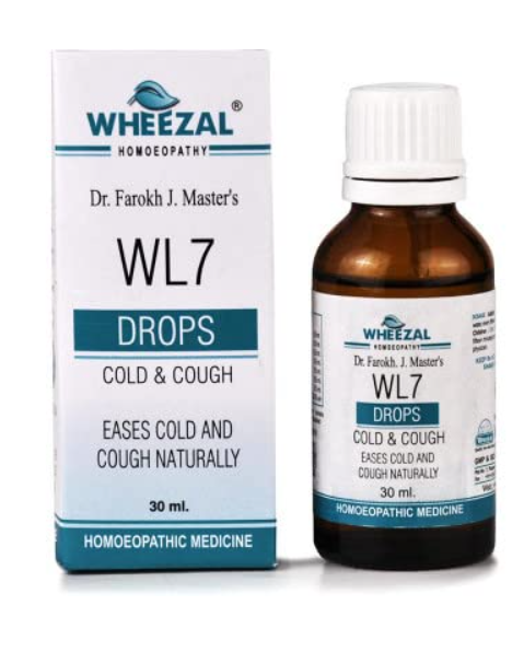 Wheezal WL07 Cold and Cough Drops for cough relief and respiratory support