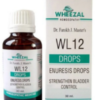 Wheezal WL12 Enuresis Drops for bedwetting and bladder control support