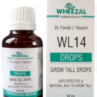 Wheezal WL14 Grow Tall Drops for bone growth and skeletal development support