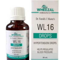 Wheezal WL16 Hypertension Drops for blood pressure and heart health support