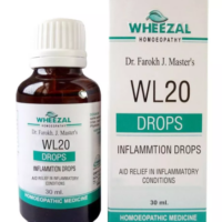 Wheezal WL20 Inflammation Drops for inflammation relief and swelling support