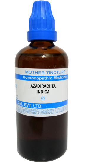 SBL Azadirachta Indica Q 100ml Neem homoeopathic bottle