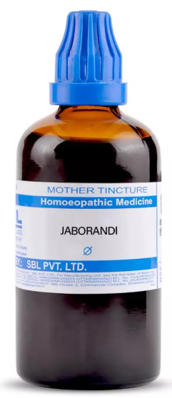 SBL Jaborandi Q 100ml homoeopathic bottle for hair fall