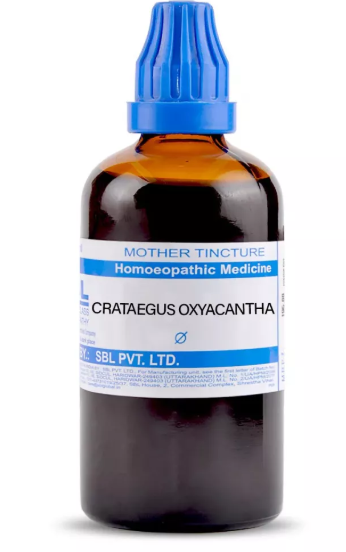 SBL Crataegus Oxyacantha Q 100ml homoeopathic bottle