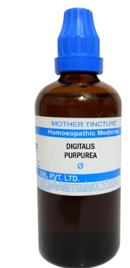 SBL Digitalis Purpurea Q 100ml homeopathic mother tincture for heart and kidney support