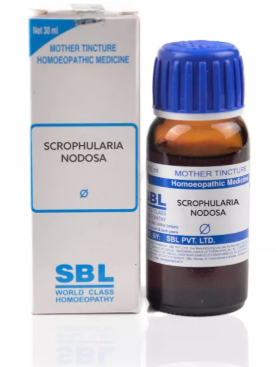 SBL Scrophularia Nodosa Q 100ml homeopathic mother tincture for skin and glandular health