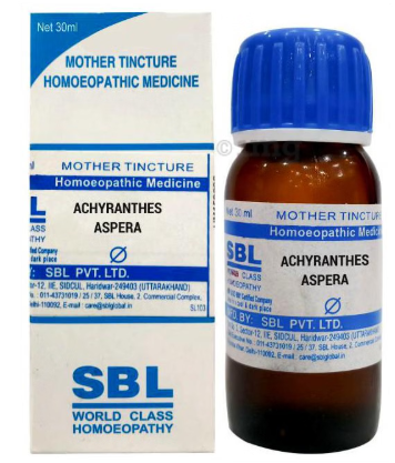 SBL Achyranthes Aspera Q 100ml homeopathic mother tincture for digestive and urinary support