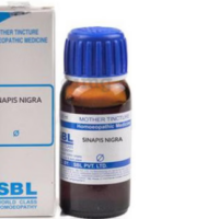 SBL Sinapis Nigra Q 100ml homeopathic black mustard mother tincture bottle