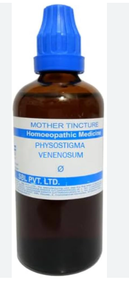 SBL Physostigma Venenosum Q 100ml homeopathic mother tincture for eye and nervous support