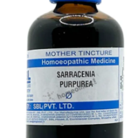 SBL Sarracenia Purpurea Q 100ml homeopathic medicine bottle for headache and eye pain relief
